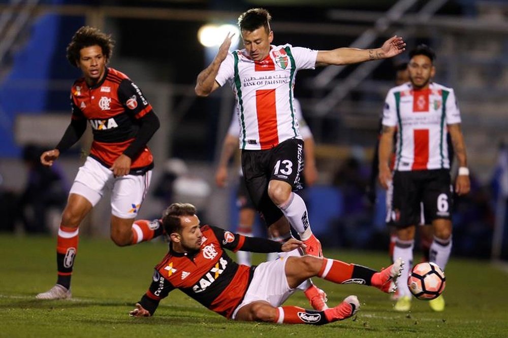 Flamengo, sin técnico y con muchas incógnitas ante Palestino. EFE