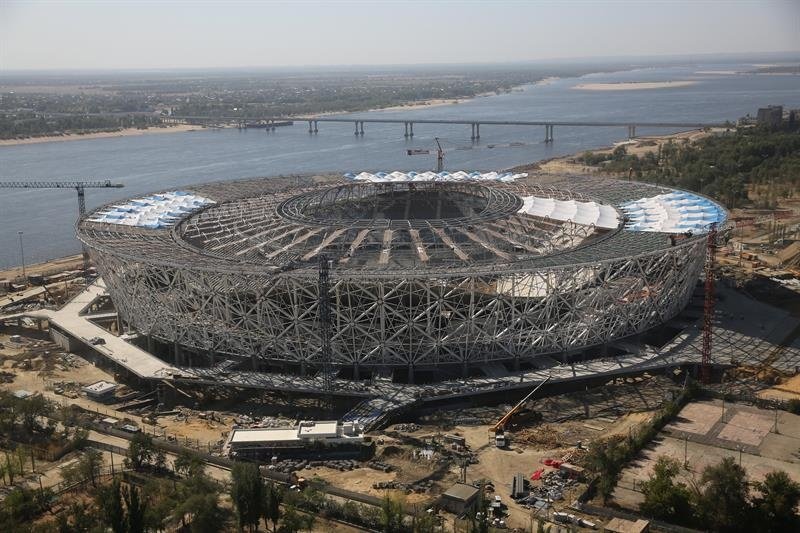 Un nuevo estadio como símbolo de lo que fue la Unión Soviética