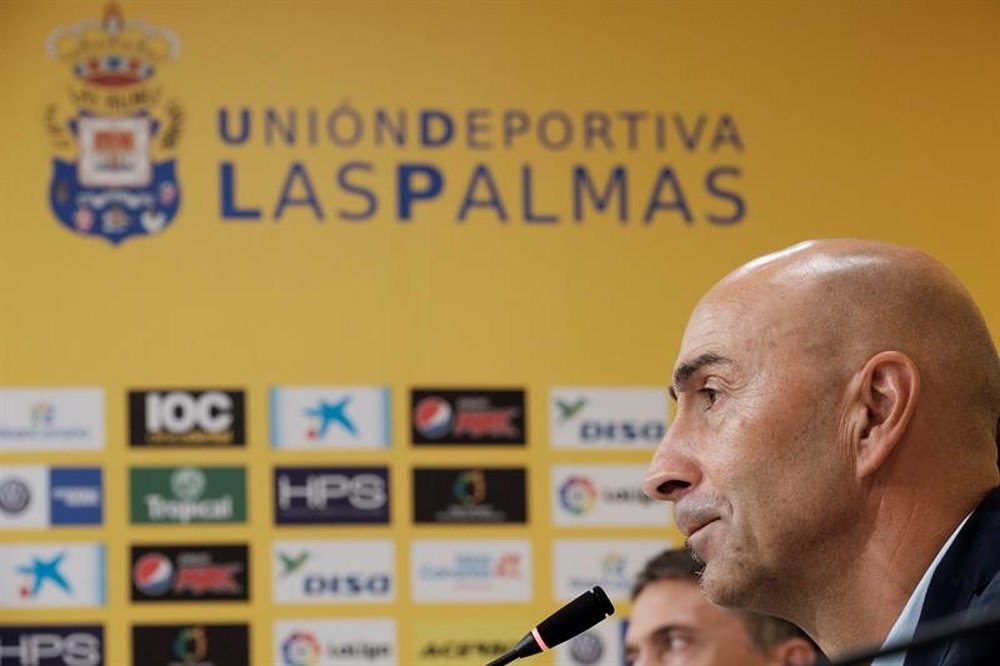 Ayestarán cumple una semana en Las Palmas. EFE/Archivo