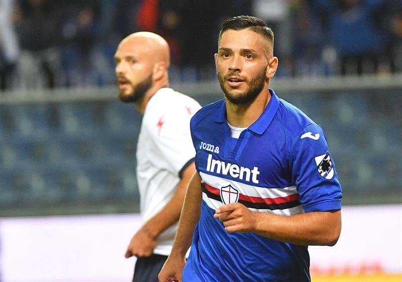 Goleada de la Sampdoria a un horroroso Crotone