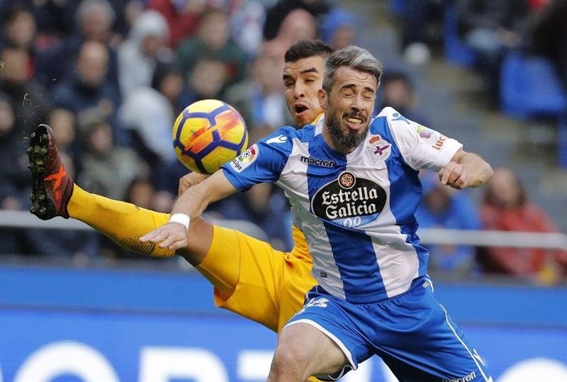 El Deportivo cayó ante el Atlético. EFE