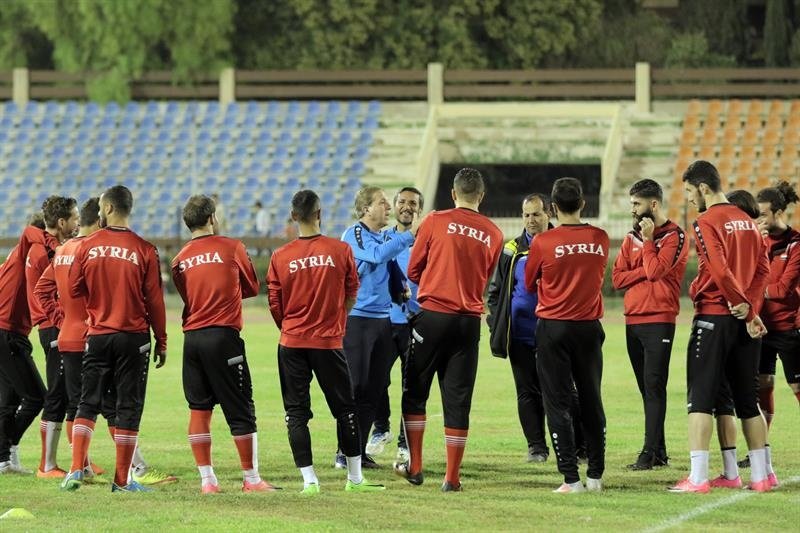 Siria ha tratado de olvidar los problemas del país con el fútbol. EFE