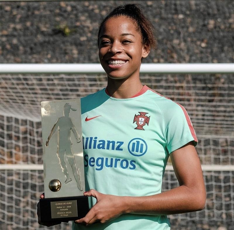 Jéssica da Silva, la mejor futbolista lusa que sueña con ser mundial