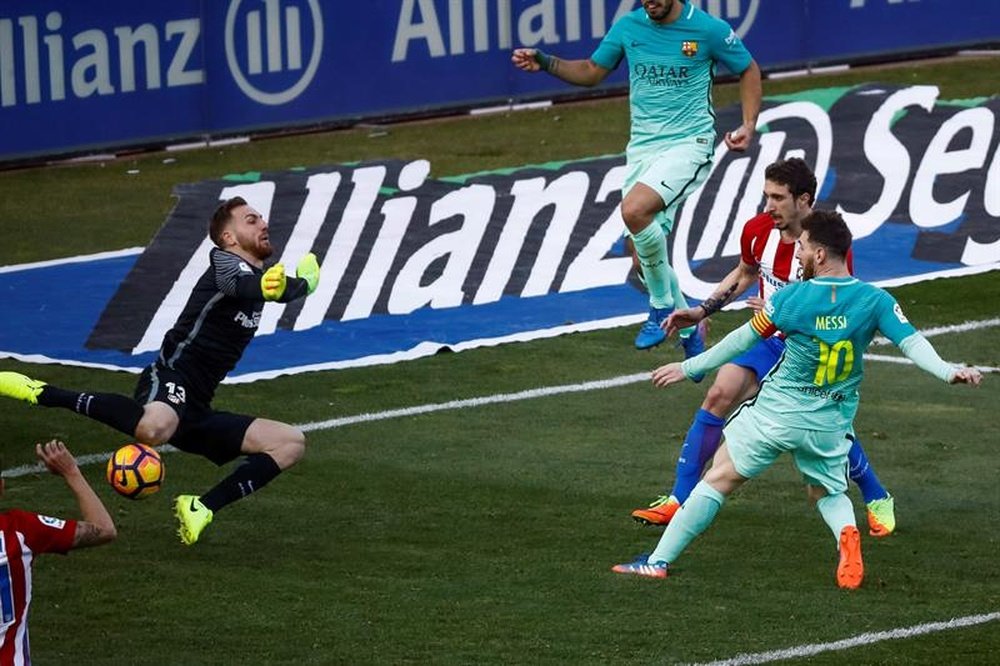 Oblak tiene un duro examen por delante. EFE