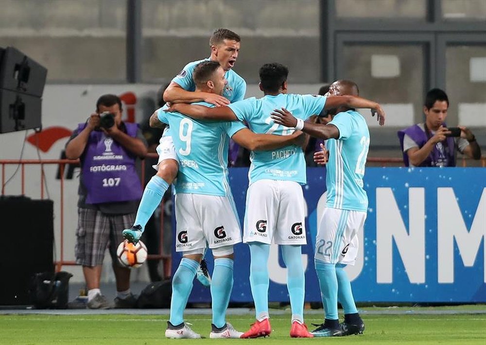 Sporting Cristal empató a uno ante Sport Huancayo. EFE/Archivo