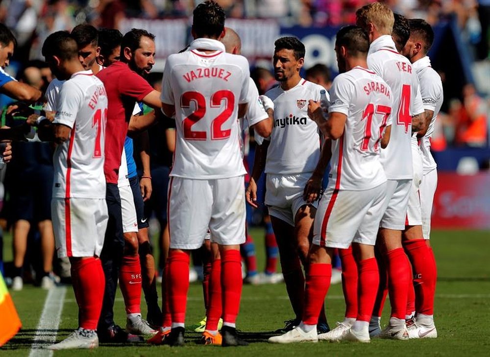 El Sevilla recibe al Madrid. EFE