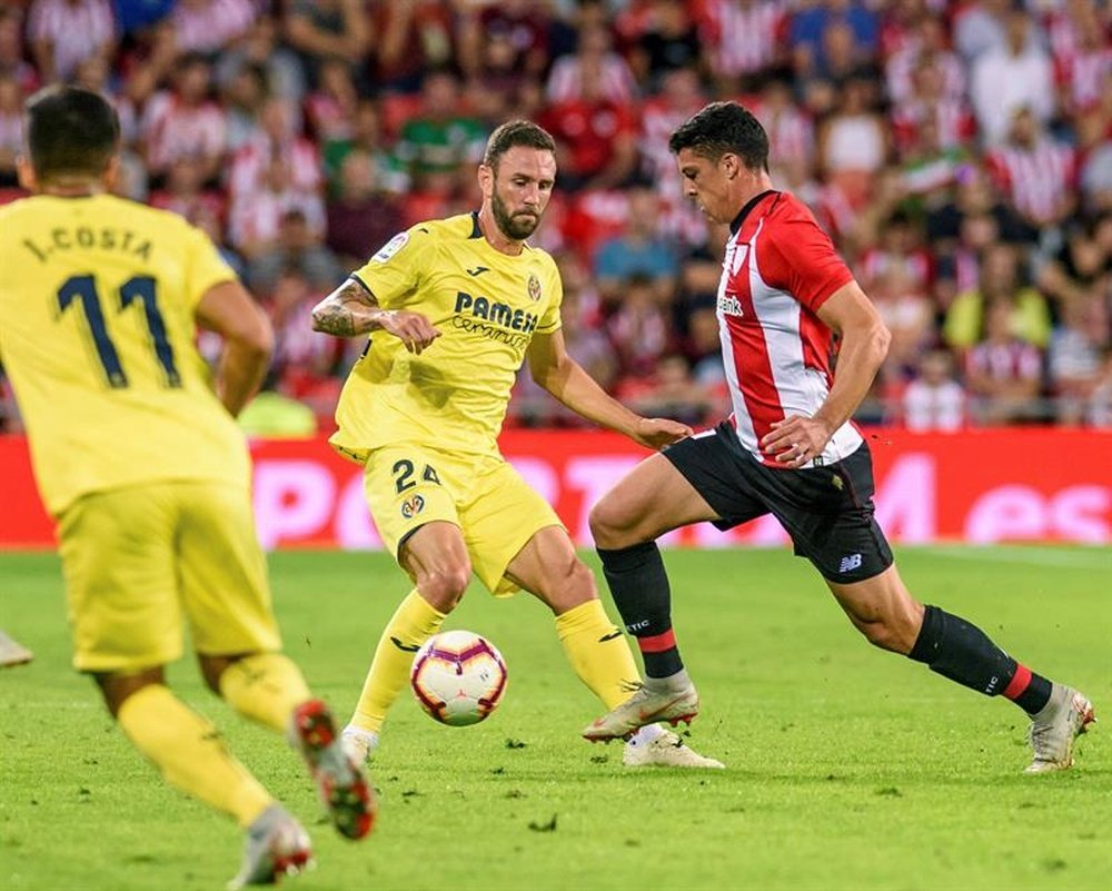 Capa lamentó la derrota contra el Villarreal. EFE