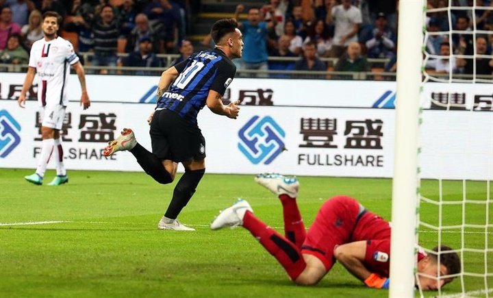Lautaro se estrena para darle el triunfo al Inter