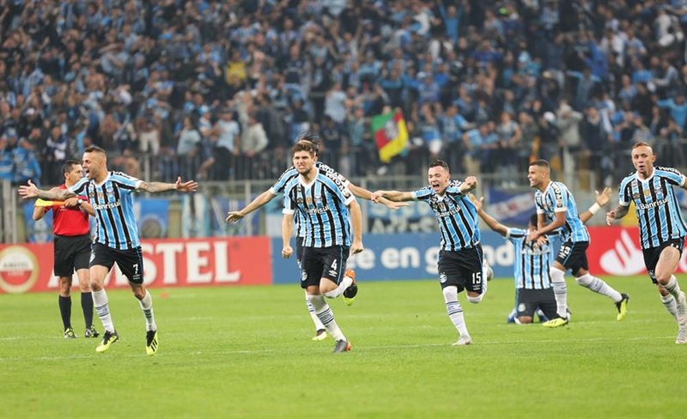 Grêmio se la juega contra Atlético Tucumán. EFE/Archivo