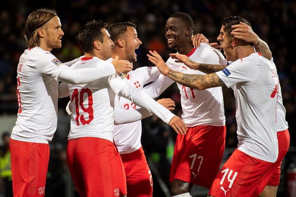 Suiza manda a Islandia a la Liga B. EFE