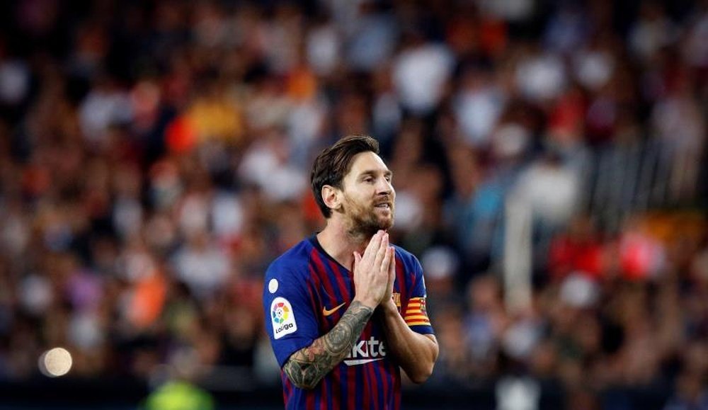 Messi, sorprendente 'MVP' de septiembre. EFE