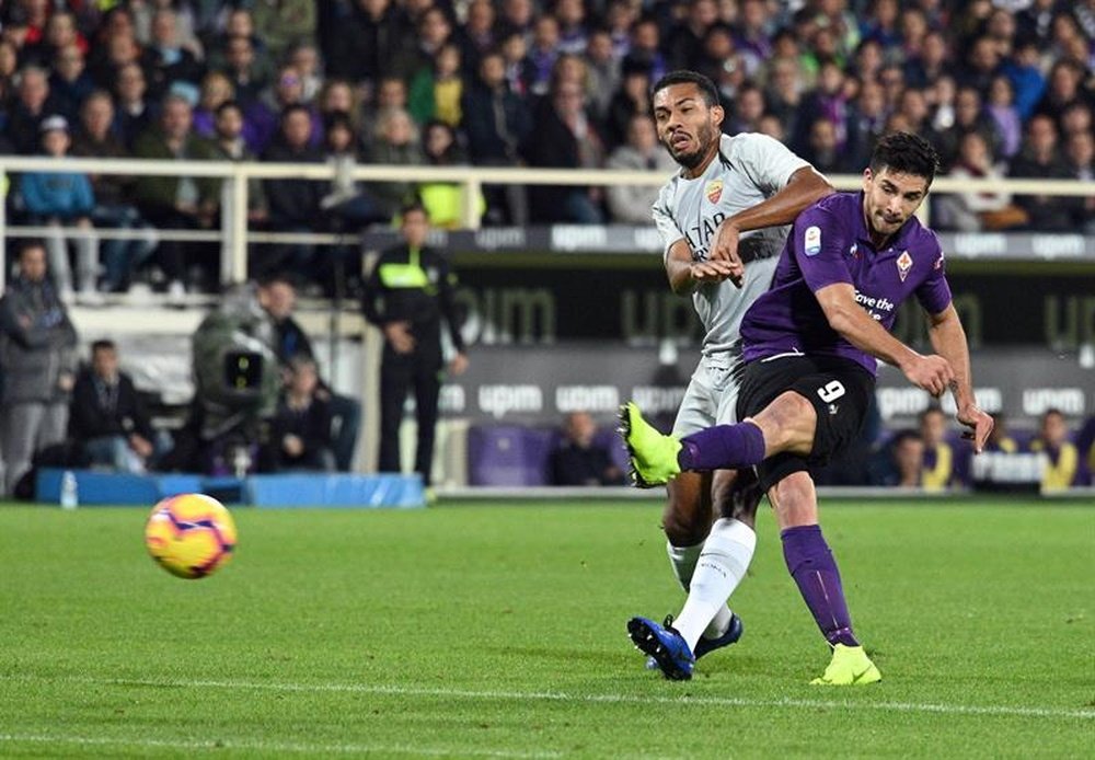 La Roma sacó un punto de la visita a la Fiorentina. EFE