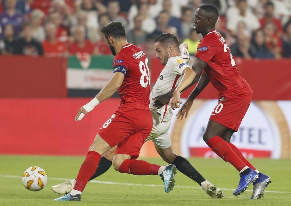 El Sevilla goleó en la primera vuelta. EFE
