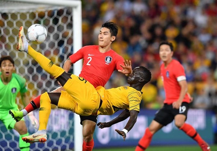 Australia evitó la derrota ante Corea del Sur