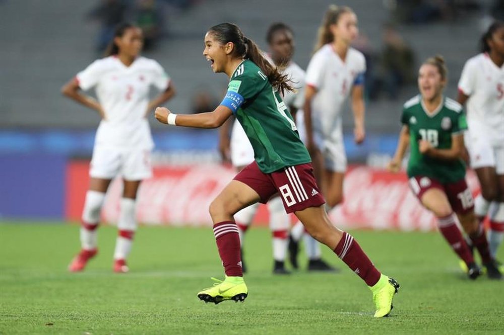 México se enfrentará a España en la final del Mundial femenino Sub 17. EFE