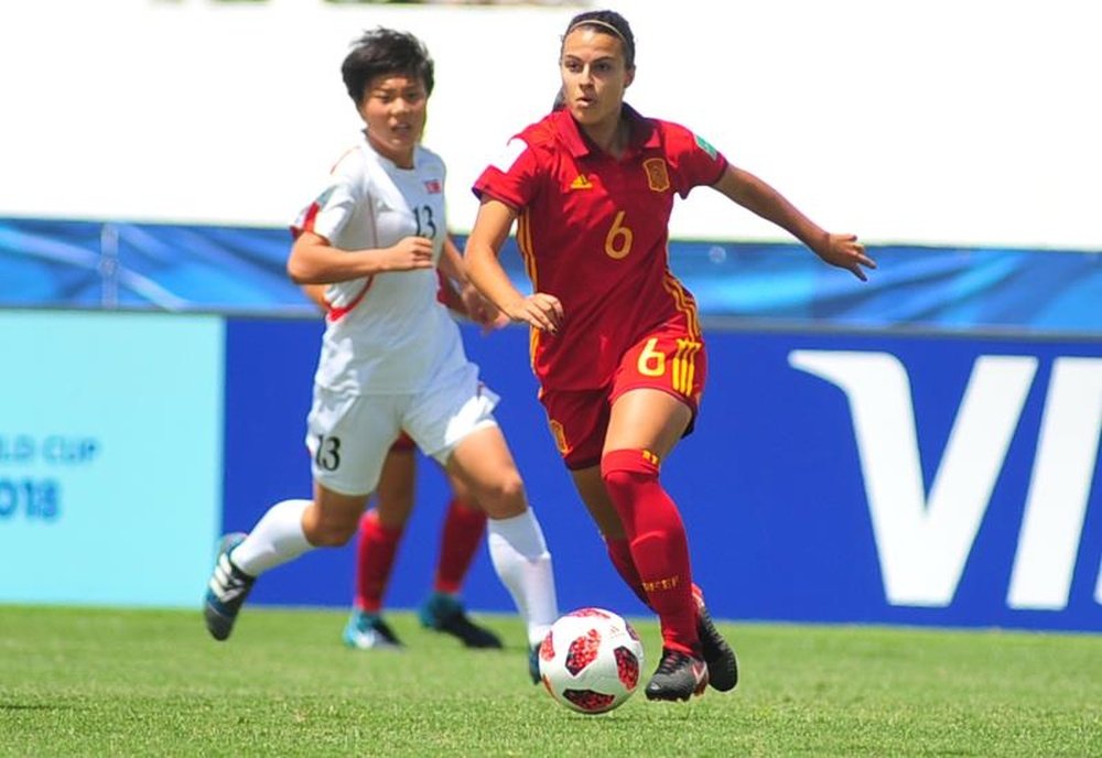 España jugará la final ante México. EFE