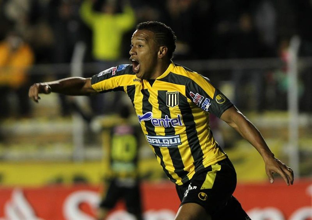 Reinoso, a The Strongest. EFE