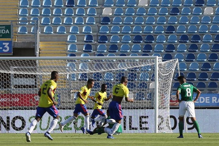 Colombia sigue creciendo y derrota a Bolivia en el Sudamericano Sub 20
