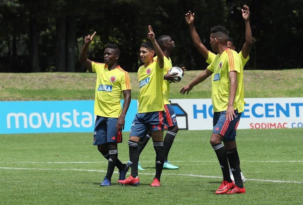 Colombia ya prepara a fondo el Mundial Sub 20. EFE