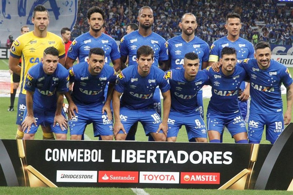 Cruzeiro lamentó la suspensión del partido ante Deportivo Lara. EFE/Archivo