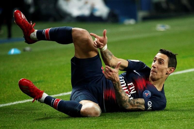 Di María golpea a las penas