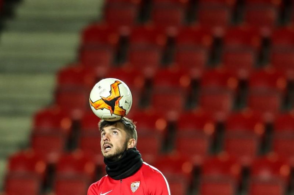 El Sevilla recupera a cuatro jugadores importantes. EFE