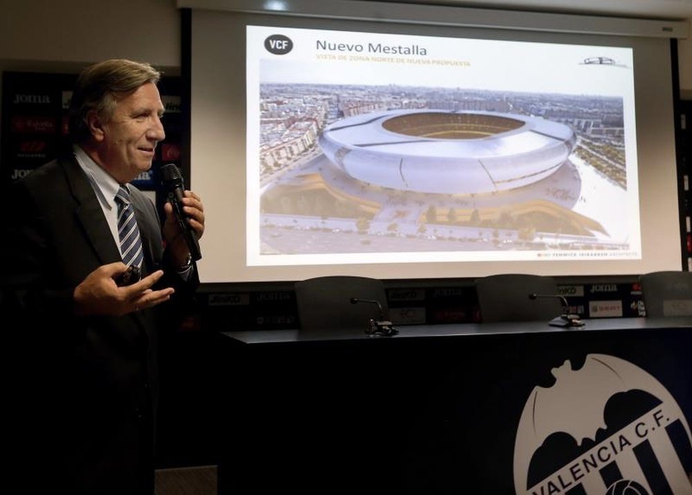 El nuevo Mestalla empieza a ser una realidad. EFE/Archivo