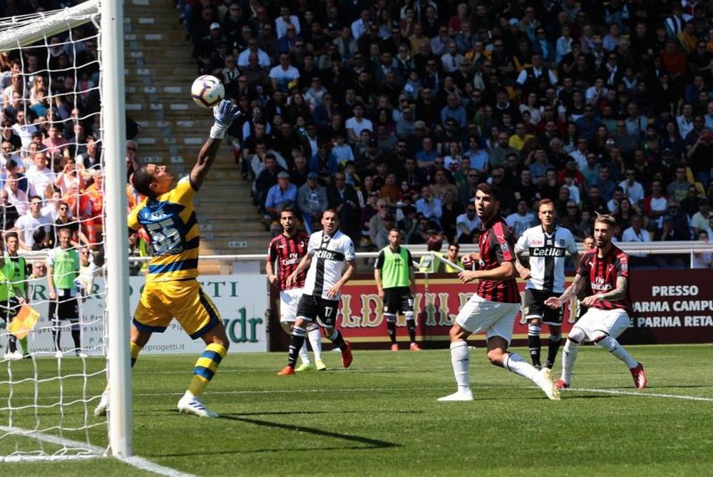 El Milan se adelantó, pero el Parma empató. EFE