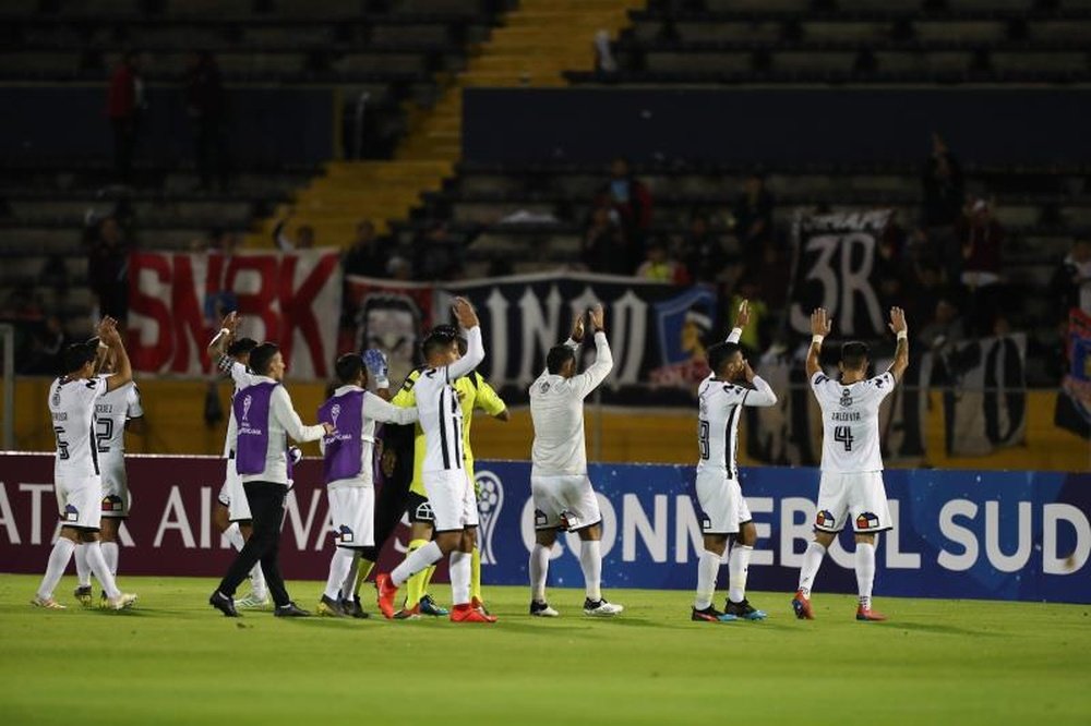 Colo Colo consiguió la victoria en el partido de ida. EFE