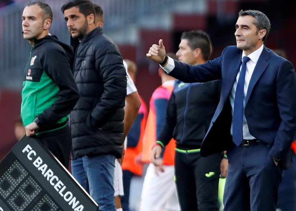 Valverde no pensó en dimitir. EFE