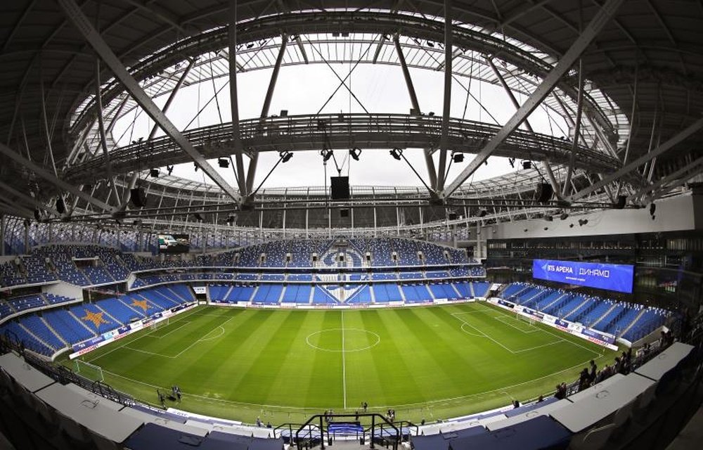 El estadio Lev Yashin abre por fin sus puertas. EFE