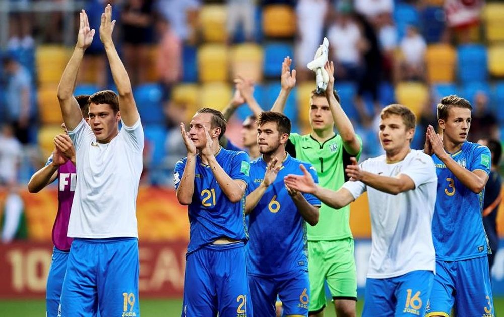 Ucrania ganó por la mínima a Italia en semifinales. EFE