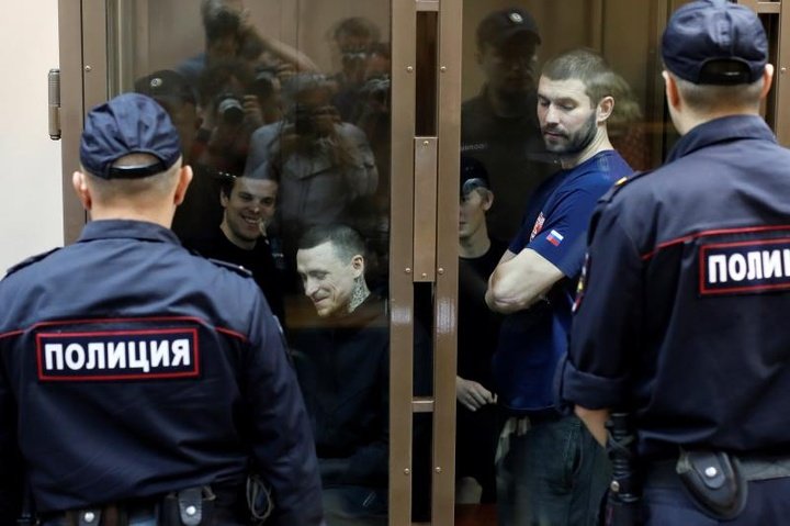 Kokorin y Mamáev ingresan en prisión tras el rechazo de sus recursos