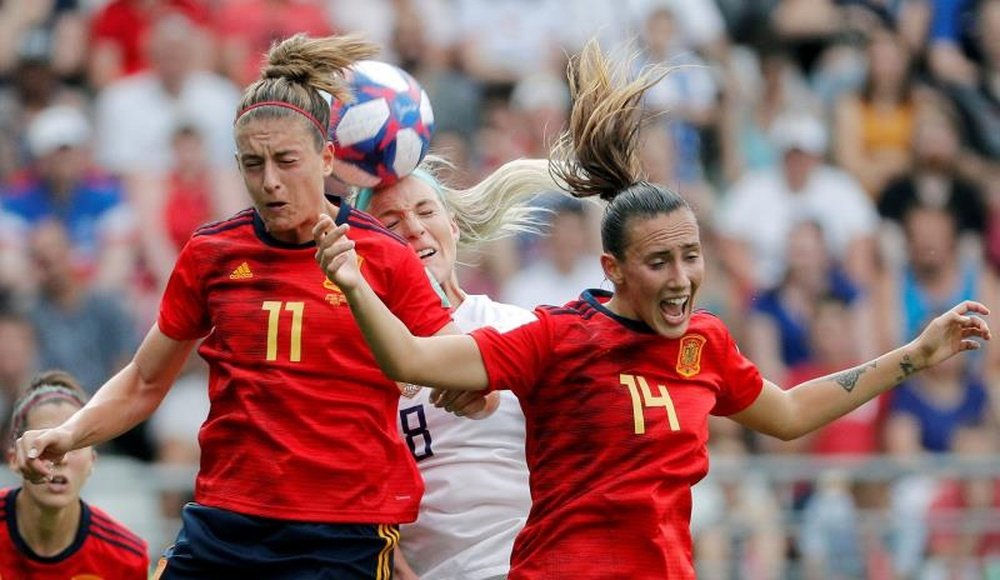 España cayó ante EE.UU por dos penaltis. EFE