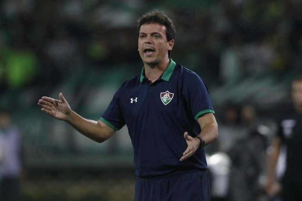 Fluminense anunció el cese de Fernando Diniz. EFE/Luis Eduardo Noriega