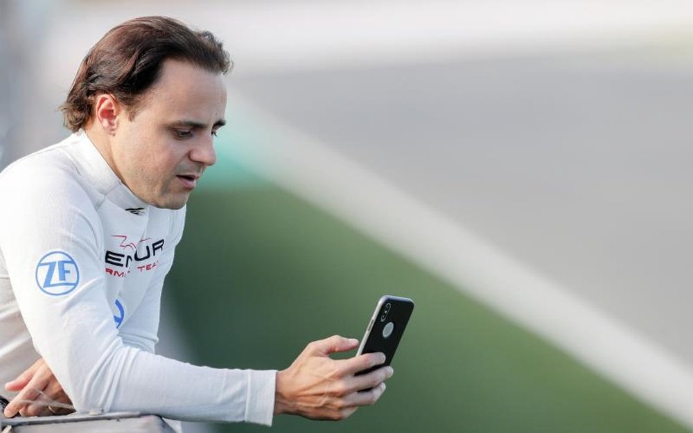 Felipe Massa no se perdió el entrenamiento de Sao Paulo. EFE/Kai Forsterling/Archivo