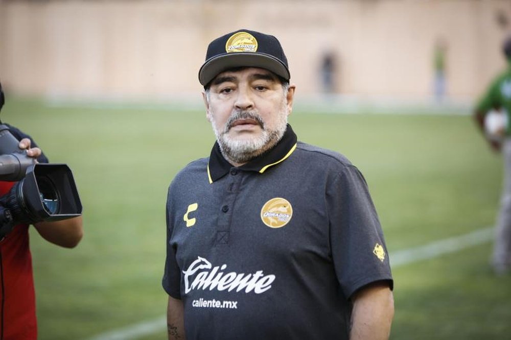 Pellegrino espera que Maradona entrene a Gimnasia. EFE
