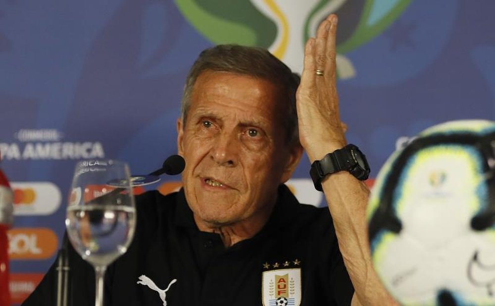 Tabárez, contento con las fechas FIFA. EFE