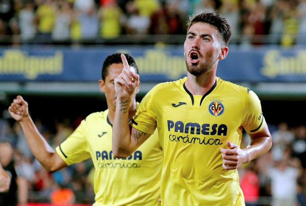 Moi Gómez es amibicioso en en su nueva aventura como jugador amarillo. EFE/Archivo