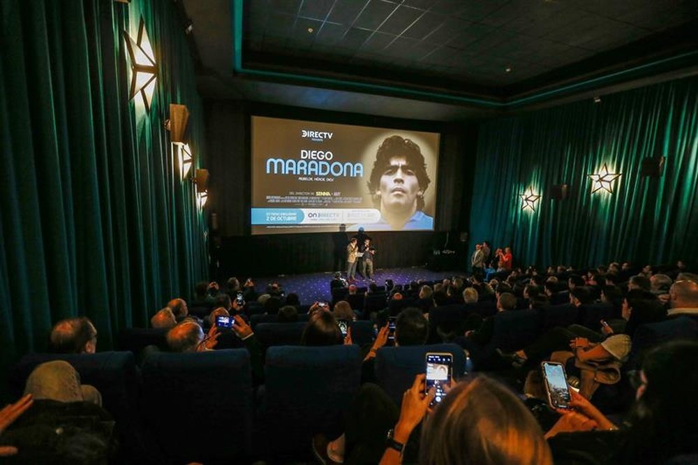 Presentado en Argentina un nuevo documental sobre Maradona. EFE