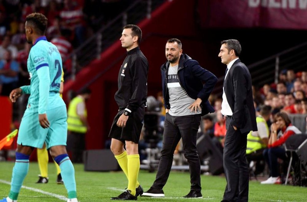 Valverde, preocupado por la imagen y el resultado. EFE