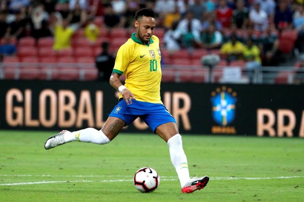 Neymar y compañía se medirán en un amistoso a Nigeria. EFE