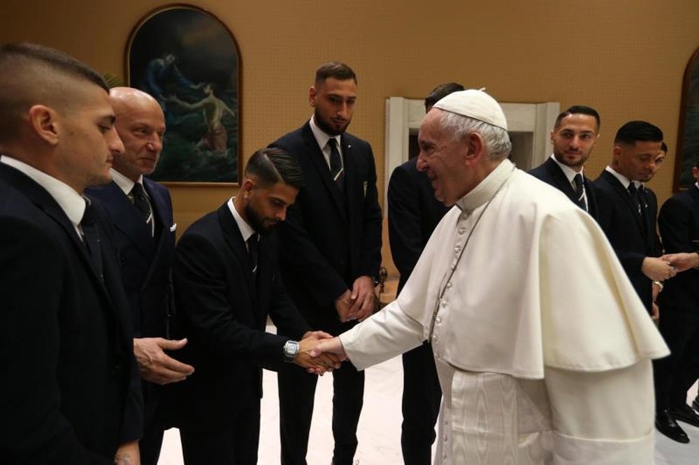 Visita de Italia al Papa. EFE