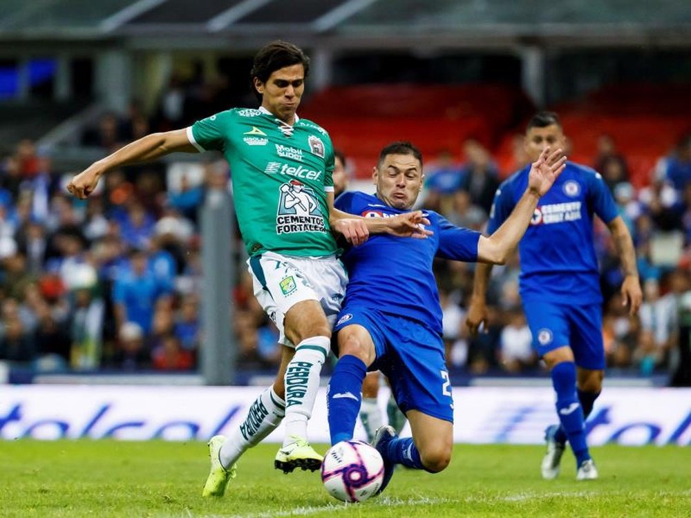 El Cruz Azul-León fue el último partido de la jornada. EFE