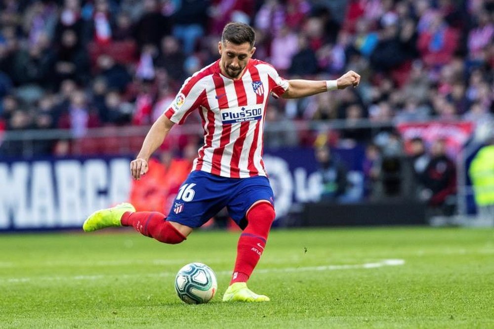 Héctor Herrera analizó sus pocos minutos en el Atlético de Madrid. EFE