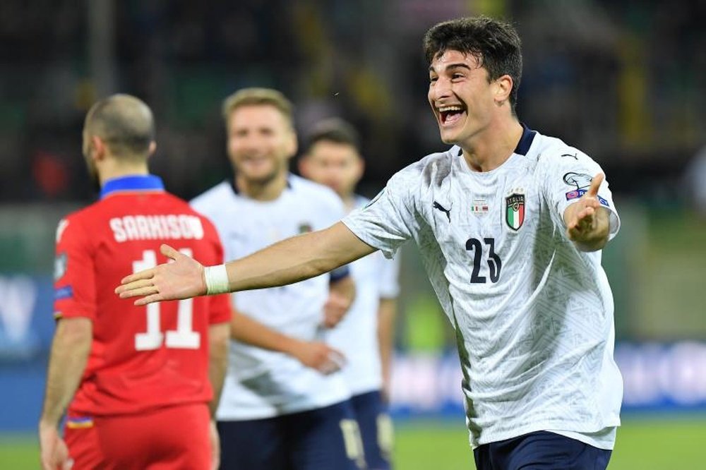 Italia arrolla a Armenia y llega a la Eurocopa con el pleno de victorias. EFE