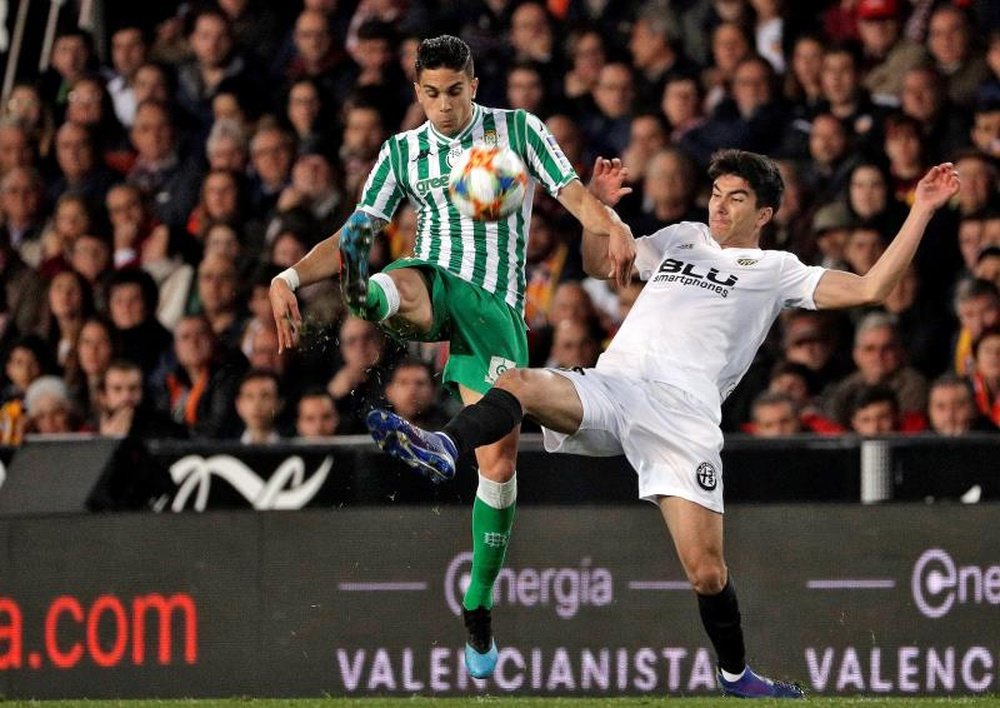 El Valencia se ha acostumbrado a golear en Sevilla. EFE