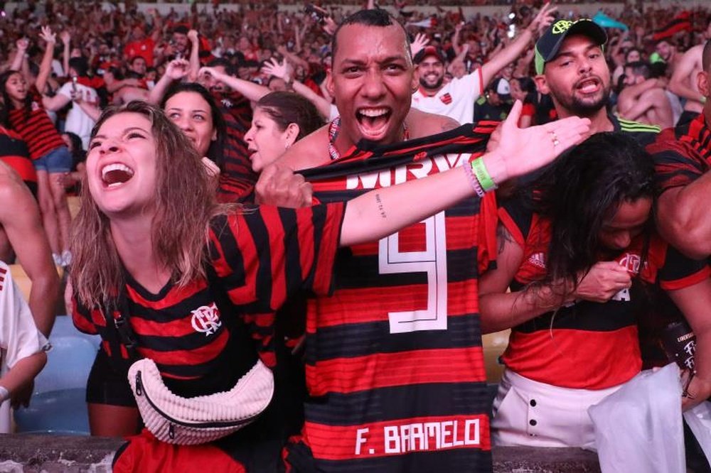 Flamengo vive en una nube. EFE
