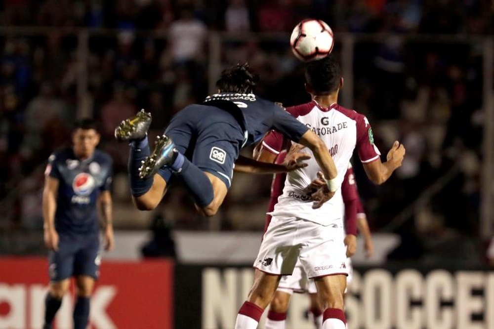 Saprissa aguanta y se proclama campeón de la Liga CONCACAF. EFE/ Gustavo Amador