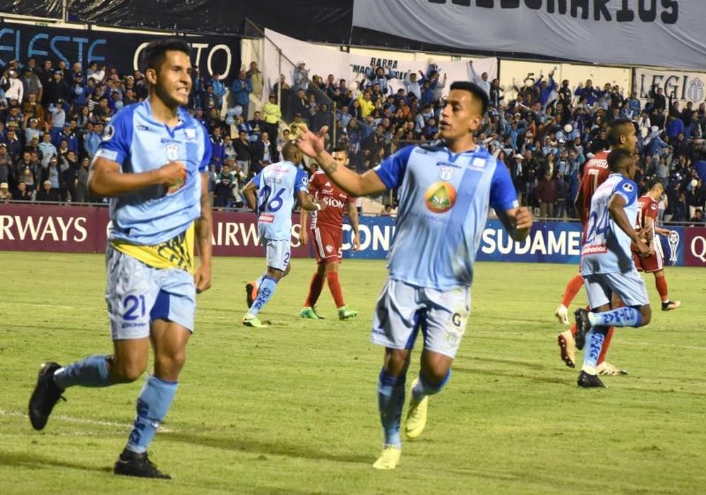 Aucas-Liga de Quito y Delfín-Macará, las semifinales. EFE